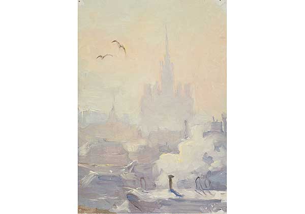 Зима в Москве