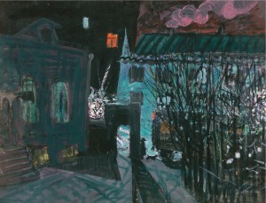 Леонид Павлович Зусман "Весна на Большой Полянке", 1966