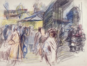 Василий Коротеев, Павелецкий рынок, 1950-е - 1960-е