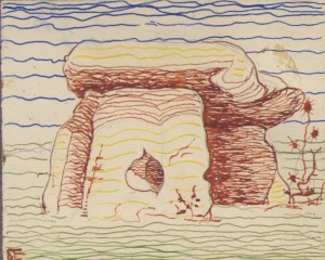 Рисунок Б. В. Ермоленко, 1920-е гг.